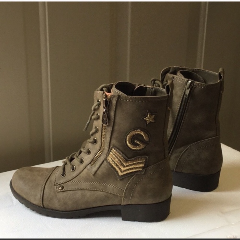Guess Combat Boots 7.5